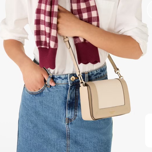 kate spade Lena Colorblock Mini Flap Crossbody Bag - Picture 5 of 12